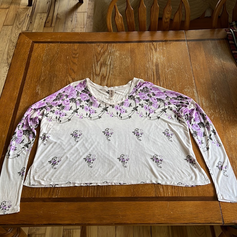 Free People knit top.